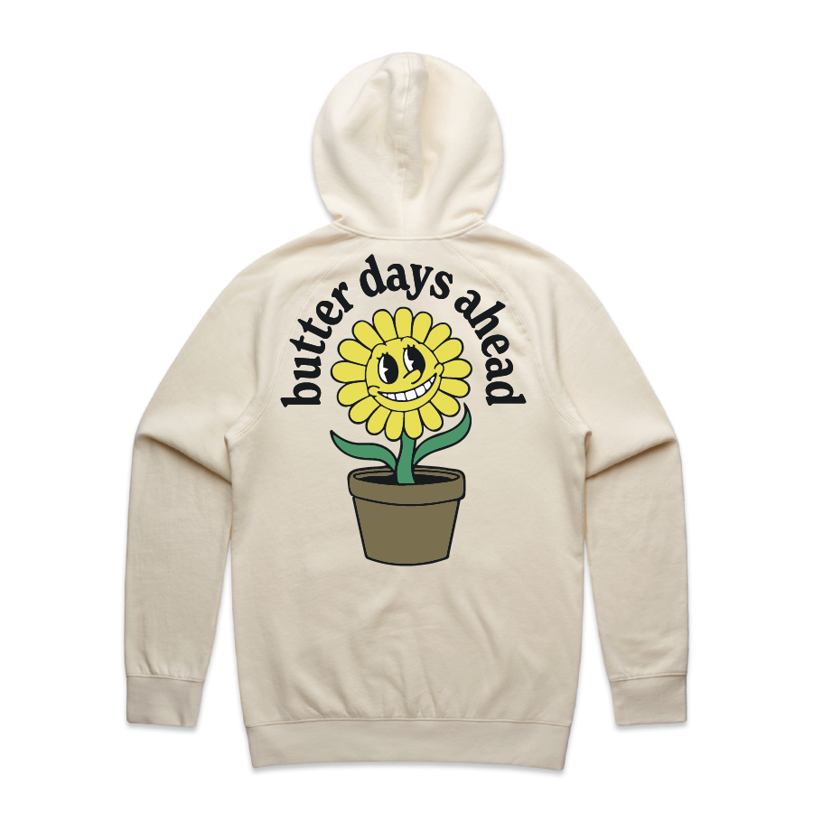 friendly flower hoodie