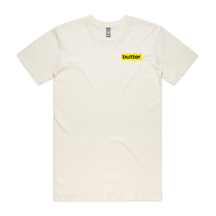 smooth as butter tee - natural